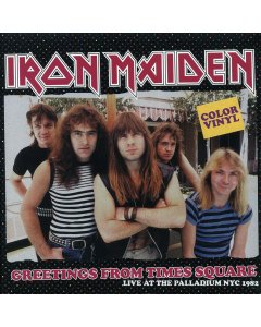 Iron Maiden - Greetings From Times Square: Live At The Palladium NYC 1982 (colored vinyl)