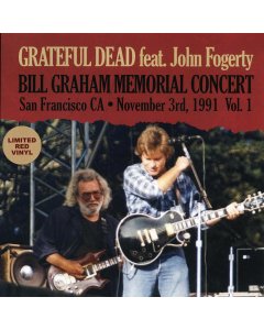 Grateful Dead, John Fogerty - Bill Graham Memorial Concert Volume 1: San Francisco CA, November 3rd, 1991 (red vinyl)