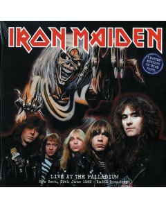 Iron Maiden - Live At The Palladium, New York, 29th June 1982 Radio Broadcast (ltd. 500 copies made) (blue vinyl)