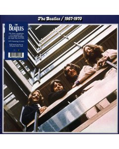 The Beatles - 1967-1970 (The Blue Album) (2023 German Pressing) (+ 10 bonus tracks) (3xLP) (180g) (remastered)