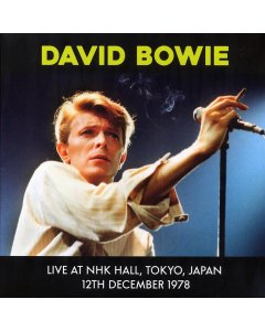 David Bowie - Live At NHK Hall, Tokyo, Japan, 12th December 1978 (ltd. 500 copies made) (pink vinyl)