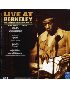 The Jimi Hendrix Experience - Live At Berkeley: Berkeley Community Theatre Saturday May 30, 1970 (2xLP) (180g) (remastered)