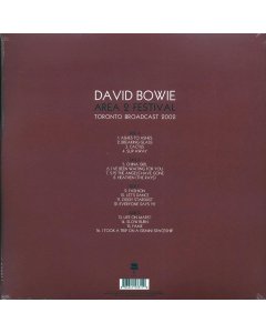 David Bowie - Area 2 Festival: Toronto Broadcast 2002 (2xLP)