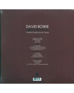 David Bowie - Area 2 Festival: Toronto Broadcast 2002 (ltd. ed.) (2xLP) (white vinyl)