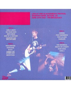 Blur - Caught Up In The Century's Anxiety: Live At The Glastonbury Festival, June 27th 1998 (ltd. 300 copies made) (2xLP) (blue vinyl)