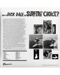 Dick Dale & His Del-Tones - Surfer's Choice (ltd. 500 copies made) (clear vinyl)