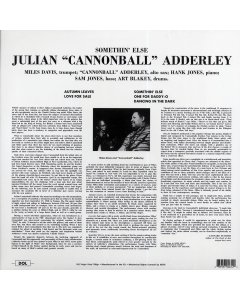 Cannonball Adderley - Somethin' Else (180g) (colored vinyl)