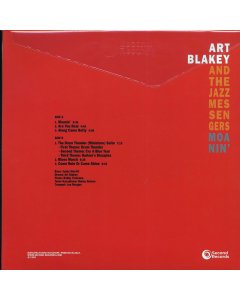 Art Blakey & The Jazz Messengers - Moanin' (180g) (red vinyl)