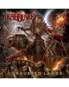 DEATH DEALER - CONQUERED LANDS (BLACK/WHITE SPLATTER VINYL)