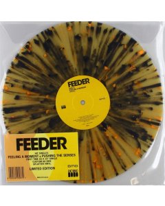 FEEDER - FEELING A MOMENT / PUSHING THE SENSES (10INCH SPLATTER VINYL PVC BAG) (I)