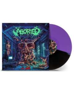 ABORTED - VAULT OF HORRORS (PURPLE BLACK SPLIT VINYL)