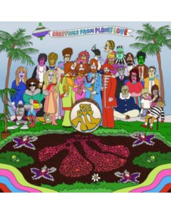 GOLD,ANDREW - FRATERNAL ORDER OF THE ALL - GREETINGS FROM PLANET LOVE - 2-10INCH/SPLATTER VINYL)