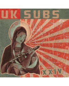 UK SUBS - XXIV (2-GREEN/CLEAR 10 INCH EDITION)