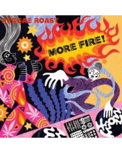 REGGAE ROAST - MORE FIRE! (2LP/LIMITED/FLAMING VINYL/180G/2 PRINTED INNERSLEEVES/GATEFOLD/NUMBERED/IMPORT)