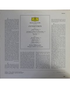 Franz von Suppé – Berliner Philharmoniker, Herbert von Karajan - Ouvertüren - Leichte Kavallerie·Pique Dame·Die Schöne Galathée·Dichter Und Bauer U.A.