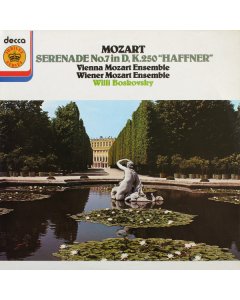 Preowned - Mozart*, Vienna Mozart Ensemble* = Wiener Mozart Ensemble, Willi Boskovsky ‎– Serenade No.7 In D, K.250 "Haffner"