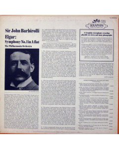 Sir Edward Elgar - Sir John Barbirolli, Philharmonia Orchestra - Symphony No. 1 In A Flat