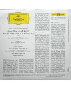 Wolfgang Amadeus Mozart ‧ Maria Stader ‧ Hertha Töpper ‧ Ernst Haefliger ‧ Ivan Sardi ‧ Dirigent: Ferenc Fricsay - Grosse Messe In C-moll ‧ Mass In C Minor, K. 427