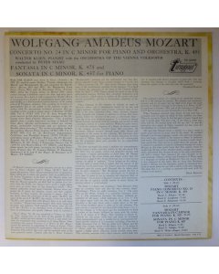 Wolfgang Amadeus Mozart, Walter Klien, Wiener Volksopernorchester, Peter Maag - Piano Concerto No. 24 In C Minor, K. 491 / Sonata In C Minor, K. 457 / Fantasy In C Minor, K. 475