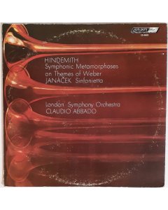 Paul Hindemith, Leoš Janáček, London Symphony Orchestra, Claudio Abbado - Symphonic Metamorphoses On Themes Of Weber / Sinfonietta