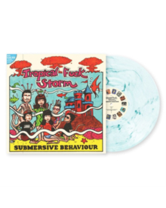 TROPICAL FUCK STORM - SUBMERSIVE BEHAVIOUR (CLEAR & AQUA BLUE SMOKE VINYL)