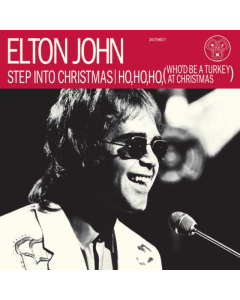 JOHN,ELTON - STEP INTO CHRISTMAS (TRANSPARENT RED 10INCH)