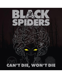 BLACK SPIDERS - CAN'T DIE, WON'T DIE (COLOR VINYL) (IMPORT)