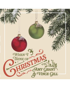 GRANT,AMY & VINCE GILL - WHEN I THINK OF CHRISTMAS (OLIVE GREEN VINYL)