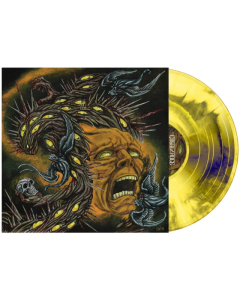 COGNIZANCE - MALIGNANT DOMINION (YELLOW & BLACK SWIRL VINYL)