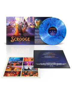 VARIOUS ARTISTS - SCROOGE: A CHRISTMAS CAROL (MUSIC FROM THE NETFLIX FILM) (BLUE/BLACK SMOKE VINYL)