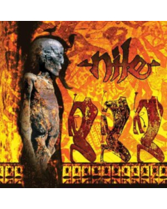 NILE - AMONGST THE CATACOMBS OF NEPHREN-KA (YELLOW W/ ORANGE SPINNERS & BLACK, SILVER, RED SPLATTER VINYL)