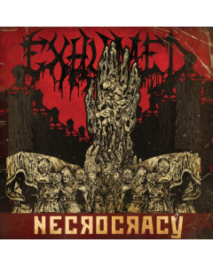 EXHUMED - NECROCRACY (BLOOD RED WITH SPLATTER VINYL)