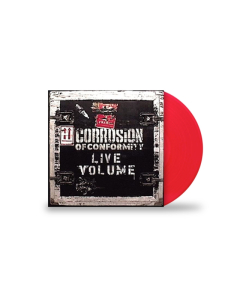 CORROSION OF CONFORMITY - VOLUME LIVE (2LP/TRANSPARENT RED VINYL) (I)