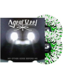 AGENT STEEL - NO OTHER GODZ BEFORE ME (2LP/140G/GREEN/ BLACK/WHITE SPLATTER VINYL)