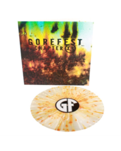 GOREFEST - CHAPTER 13 (CLEAR W/ ORANGE/WHITE SPLATTER/140G)