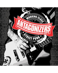 ANTAGONIZERS ATL - WORKING CLASS STREET PUNK (BLACK & RED SPLIT COLORED VINYL)