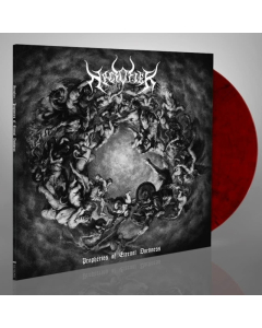 NECROFIER - PROPHECIES OF ETERNAL DARKNESS (TRANSPARENT RED & BLACK MARBLED VINYL)