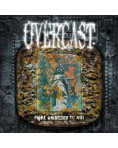 OVERCAST - FIGHT AMBITION TO KILL (MINT/BABY BLUE SPLATTER VINYL)