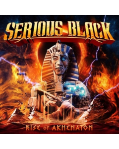 SERIOUS BLACK - RISE OF AKHENATON (RED/ORANGE MARBLED VINYL)