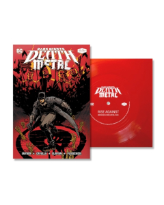 RISE AGAINST - BROKEN DREAMS, INC. (DC - DARK NIGHTS: DEATH METAL VERSION) (RED 7INCH) (I)