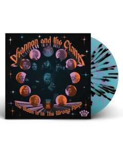 SHANNON & THE CLAMS - MOON IS IN THE WRONG PLACE (BLUE/NEON PINK/BLACK SPLATTER VINYL) (I)