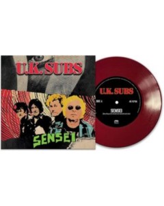 UK SUBS - SENSEI (RED 7INCH)