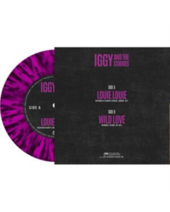 IGGY & THE STOOGES - LOUIE LOUIE (BLACK/GOLD SPLATTER VINYL)