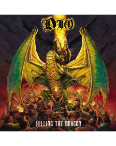 DIO - KILLING THE DRAGON (RED & ORANGE SWIRL VINYL)