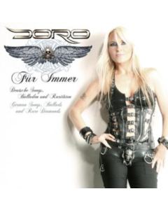 DORO - FUR IMMER (BLACK WHITE MARBLED VINYL)