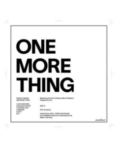 TANAKA,FUMIYA - ONE MORE THING (FIRST PART)