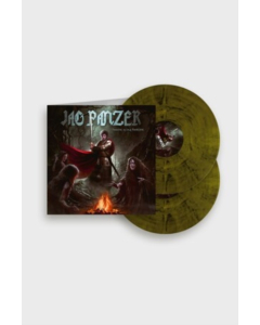 JAG PANZER - THANE TO THE THRONE (2LP/YELLOW/BLACK MARBLED VINYL)