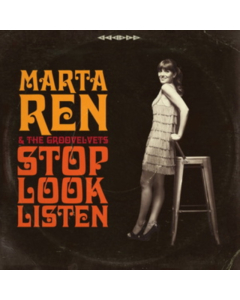 KEN,MARTA & THE GROOVELVETS - STOP LOOK LISTEN (CLEAR VINYL)