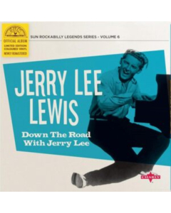 LEWIS,JERRY LEE - DOWN THE ROAD WITH JERRY LEE (LTD/CYAN BLUE 10INCH)