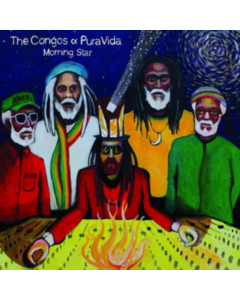 CONGOS & PURA VIDA - MORNING STAR (180G/PURPLE-PINK-WHITE MARBLED VINYL)